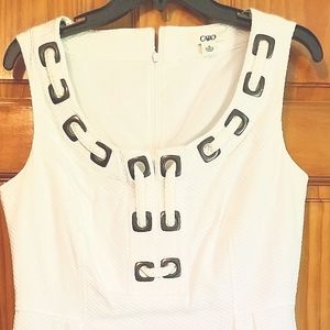 Cato crisp white dress.